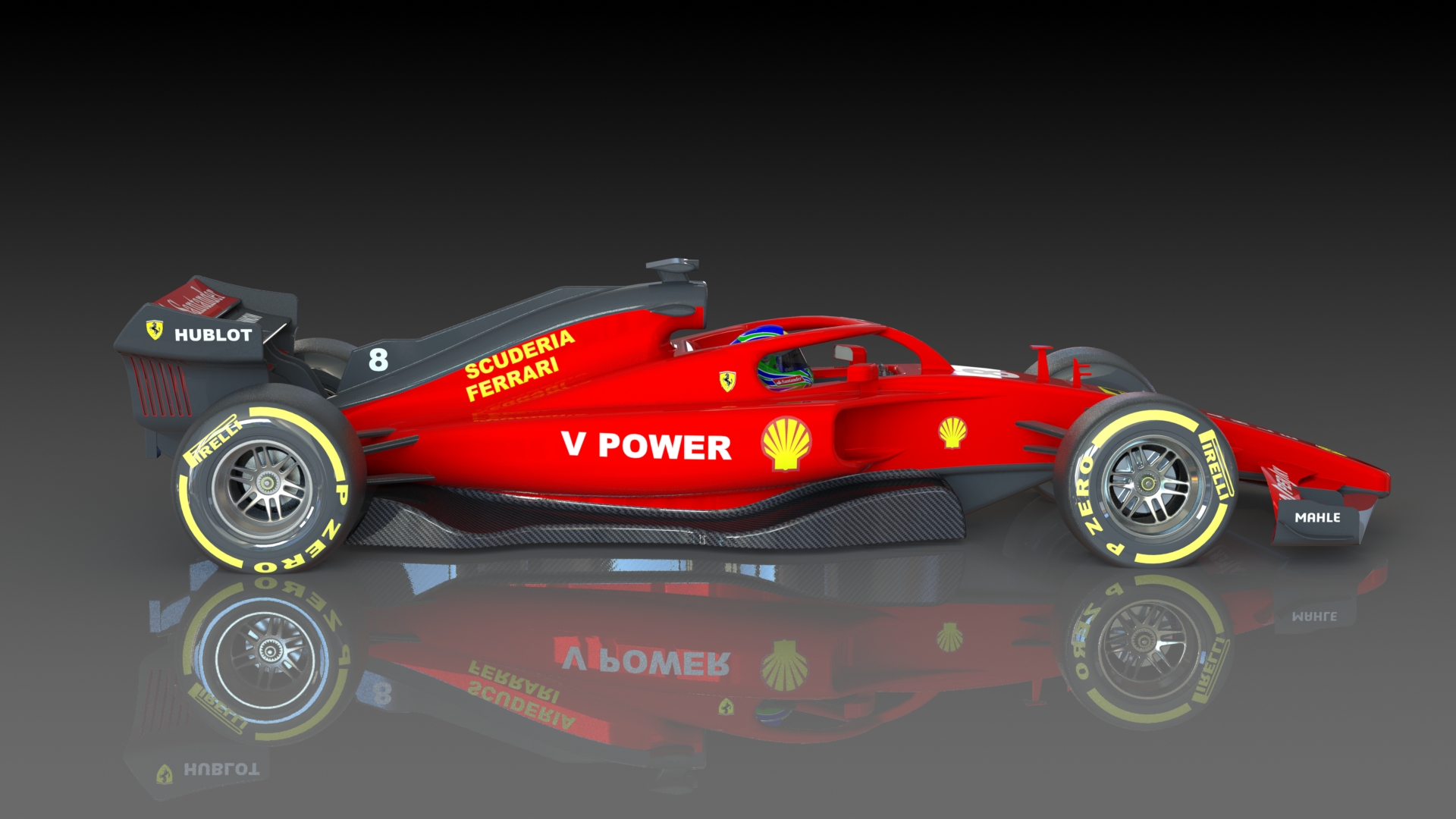 F1法拉利概念车